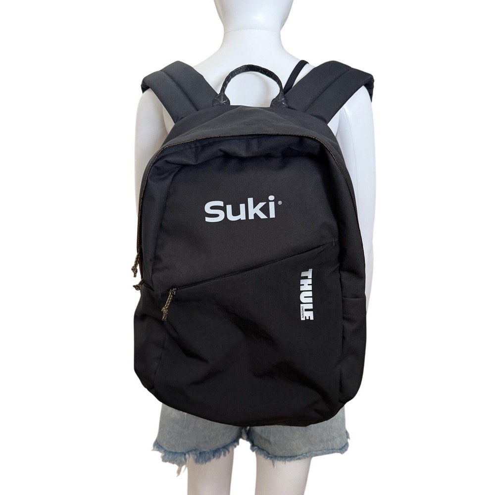 Thule Black Durable Everyday Carry Laptop Backpack